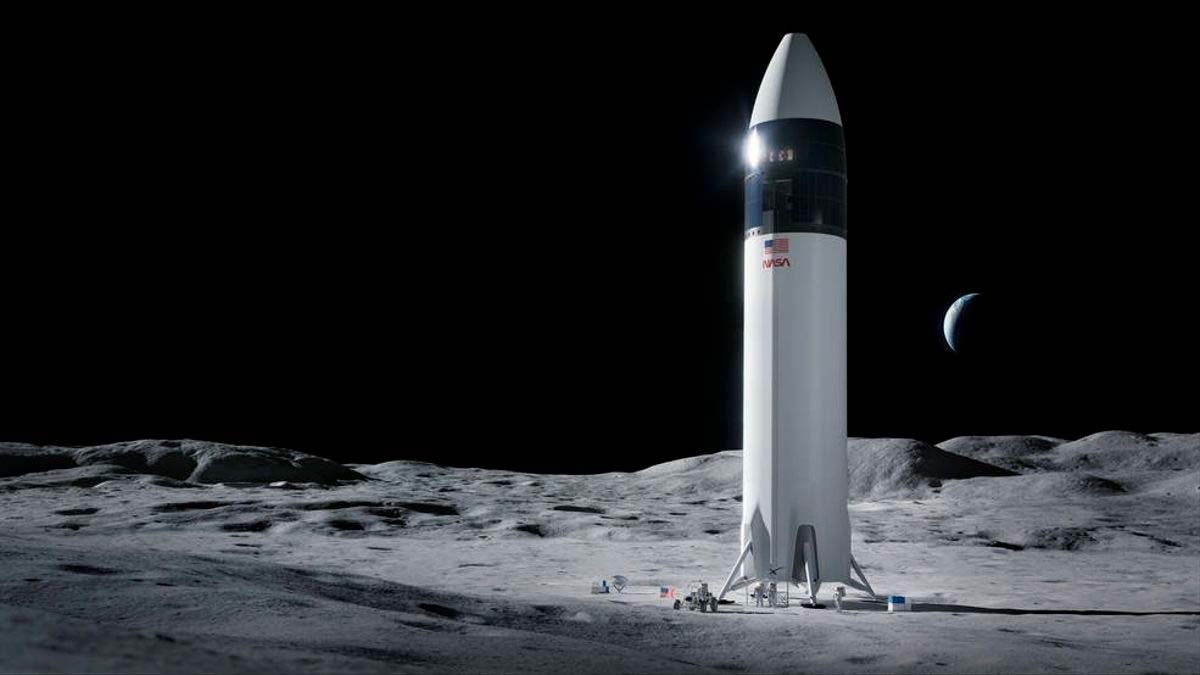 spacex en la luna