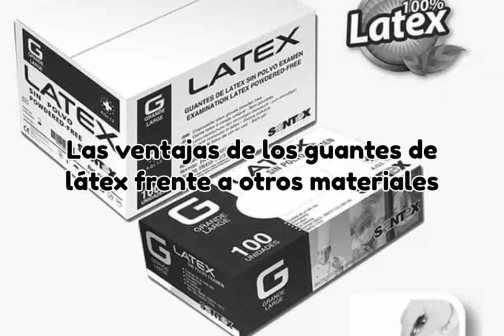 guantes de látex